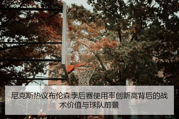 尼克斯热议布伦森季后赛使用率创新高背后的战术价值与球队前景