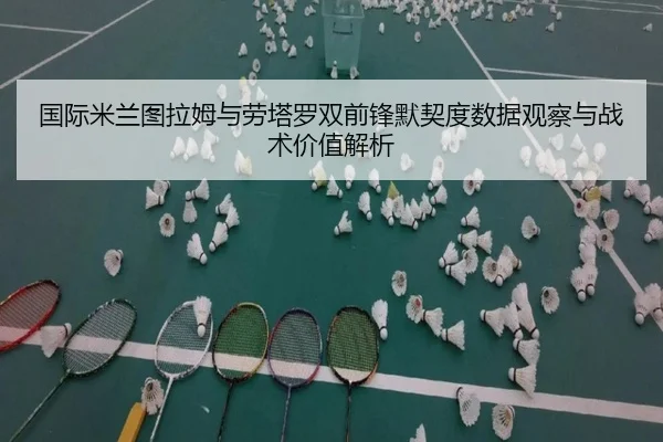 国际米兰图拉姆与劳塔罗双前锋默契度数据观察与战术价值解析